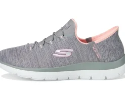 SKECHERS Summits Everyday Set Hands Free Slip-INS Grey Coral Online