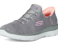 SKECHERS Summits Everyday Set Hands Free Slip-INS Grey Coral Online