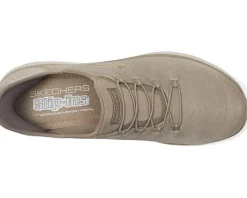 SKECHERS Summits-Classy Night Hands Free Slip-Ins Taupe/Gold Outlet