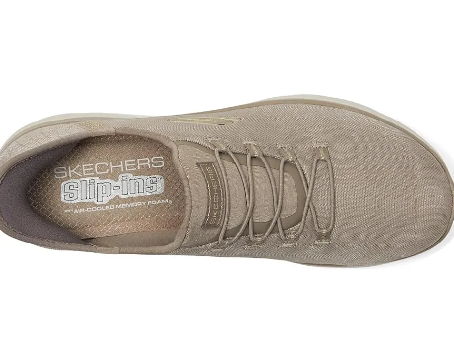 SKECHERS Summits-Classy Night Hands Free Slip-Ins Taupe/Gold Outlet