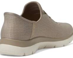 SKECHERS Summits-Classy Night Hands Free Slip-Ins Taupe/Gold Outlet