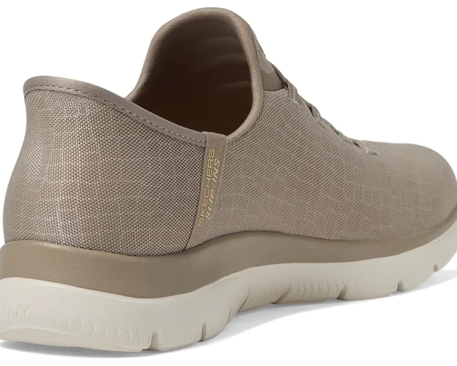 SKECHERS Summits-Classy Night Hands Free Slip-Ins Taupe/Gold Outlet