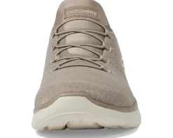 SKECHERS Summits-Classy Night Hands Free Slip-Ins Taupe/Gold Outlet