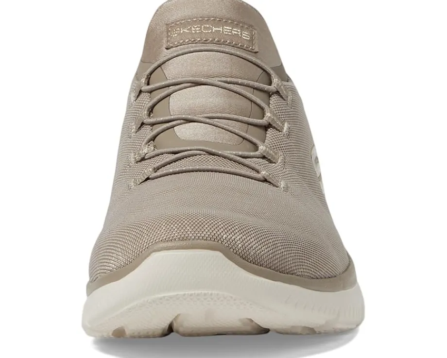 SKECHERS Summits-Classy Night Hands Free Slip-Ins Taupe/Gold Outlet