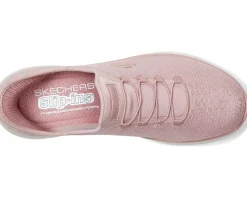 SKECHERS Summits-Lunar Glow Hands Free Slip-Ins Mauve Best