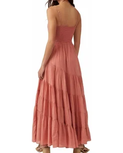 Free People Sundrenched Solid Maxi Canyon Clay Best