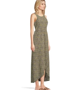 Toad&Co Sunkissed Maxi Dress North Shore Vine Print