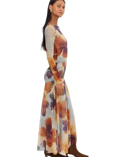 Women Free People Sunnei Mesh Maxi Dress