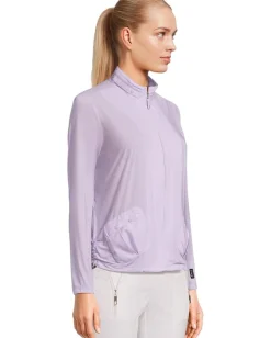 Women Jamie Sadock Sunsense 35 SPF Lightweight Full Zip Jacket