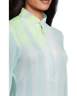 Jamie Sadock Sunsense Kinetic Print Long Sleeve 1/4 Zip Sun Protection Top Baby Discount