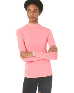 Women Jamie Sadock Sunsense® Mandarin Collar Layering Shirt