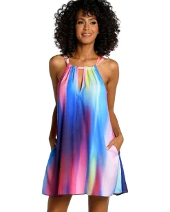 Women La Blanca Sunset Shores High Neck Dress
