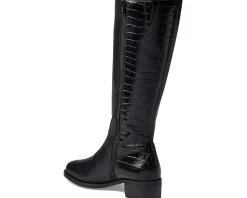 David Tate Superior Black Croc Best