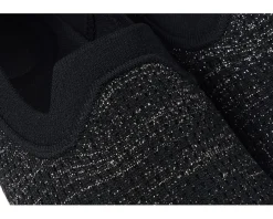 FitFlop Super-Q Knit Slip-Ons Black/Silvereen Outlet