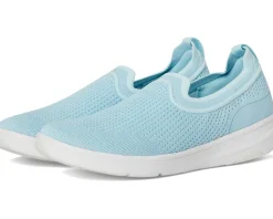FitFlop Super-Q Knit Slip-Ons Sky Blue Outlet