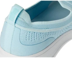 FitFlop Super-Q Knit Slip-Ons Sky Blue Outlet
