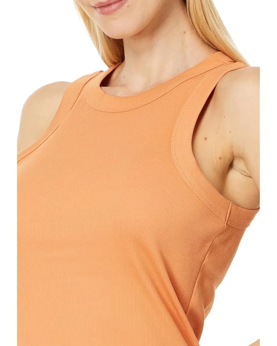 Madewell Supima® Rib Cutaway Tank Sunset Haze Outlet