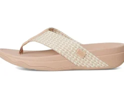 Women FitFlop Surfa Multi-Tone Webbing Toe-Post Sandals