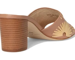 Jack Rogers Susie Sandal - Nappa/Raffia Cafe Au Lait/Natural Best