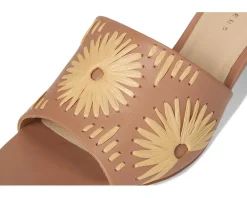 Jack Rogers Susie Sandal - Nappa/Raffia Cafe Au Lait/Natural Best