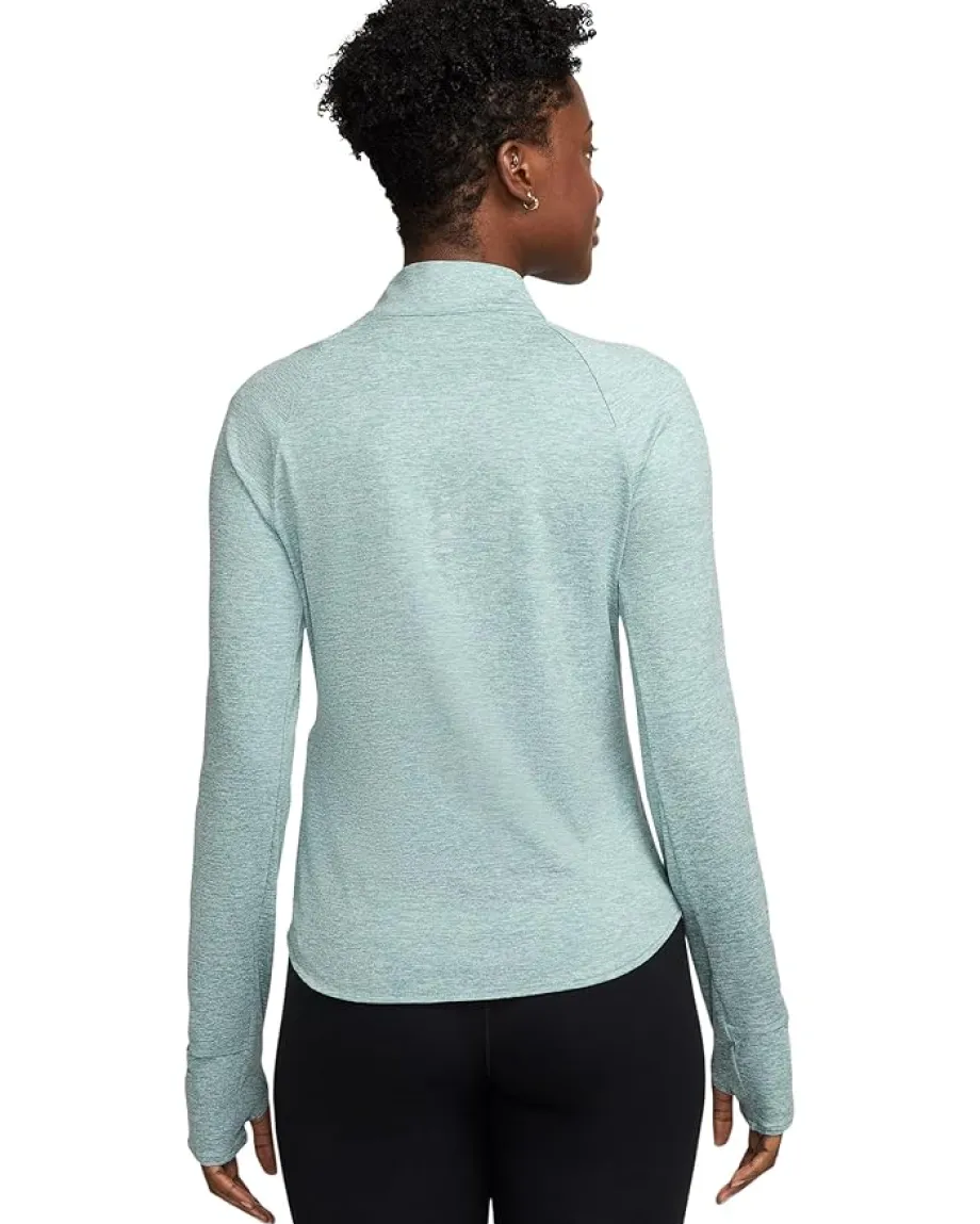 Nike Swift Dri-FIT Ultraviolet 1/4-Zip Running Top Cannon/Heather/Reflective Silver Discount