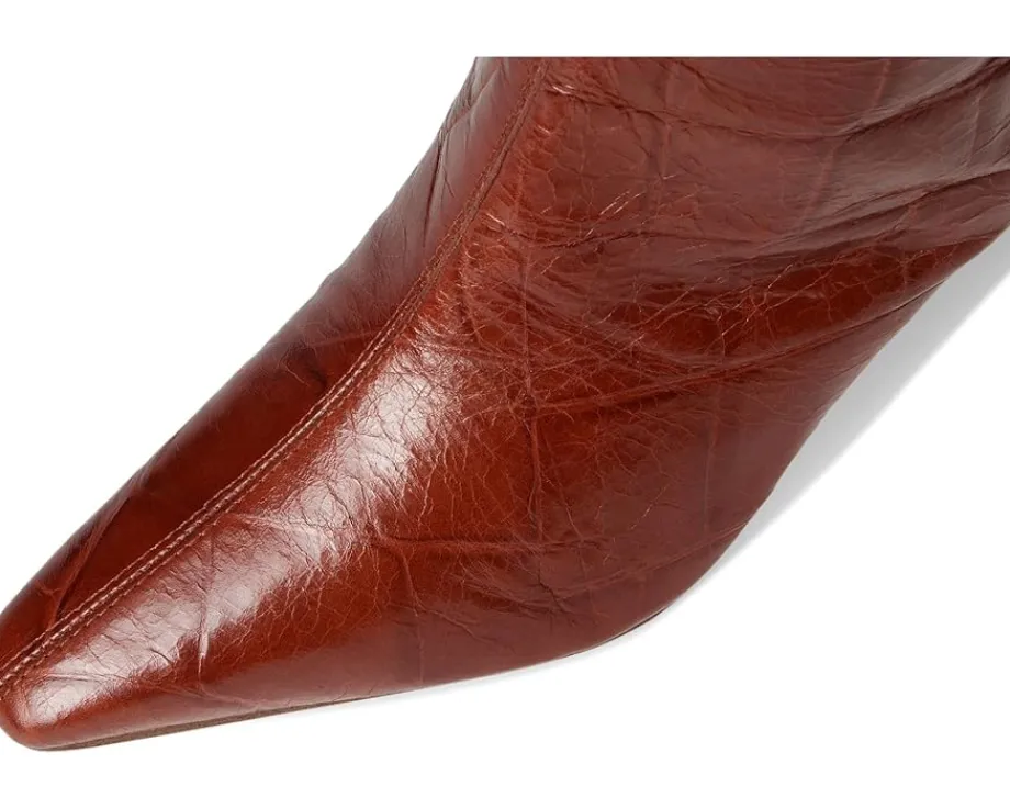 Sam Edelman Sylvia 2 New Cognac Croco Leather Sale