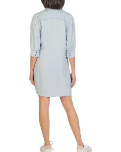 KUT from the Kloth Sylvia Shirtdress Light Wash Hot