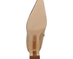 Sam Edelman Sylvia Wide Calf Medallion Gold Snake Wide Calf New