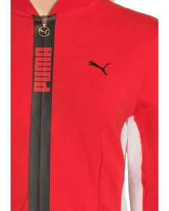 Women PUMA T7 Slim Short Track Jacket