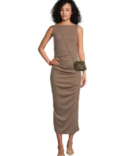 COACH Tabby Chain Crossbody Bag 19 With Quilting Olive Hot