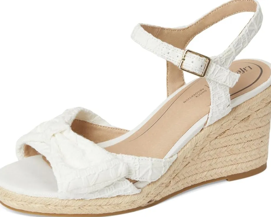 LifeStride Tahlia White Fabric Discount