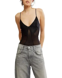 Women Free People Take My Number Bodysuit