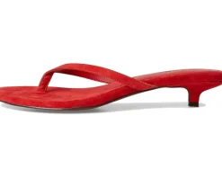 Women Madewell Tamia Heeled Thong Sandals - Suede