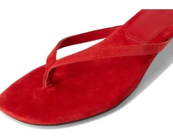 Women Madewell Tamia Heeled Thong Sandals - Suede