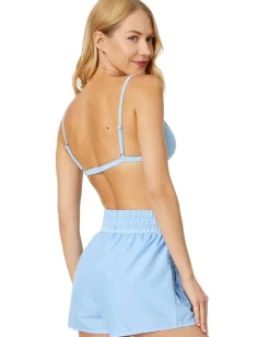 Billabong Tanlines Ceci Tri Bikini Top Summer Sky Online