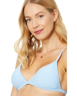Billabong Tanlines Ceci Tri Bikini Top Summer Sky Online