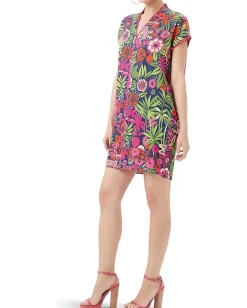 Trina Turk Tarashi Dress Multi New