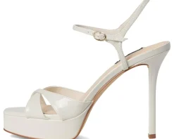 Nine West Tates Cream Patent 150 Clearance