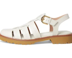 Cole Haan Tatiana Fisherman Sandals Ivory Leather Sale