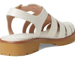 Cole Haan Tatiana Fisherman Sandals Ivory Leather Sale