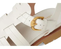 Cole Haan Tatiana Fisherman Sandals Ivory Leather Sale