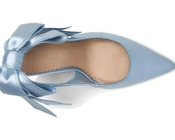 Steve Madden Teacup Blue Satin Outlet