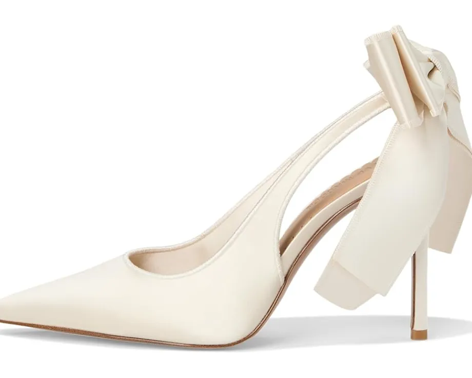 Steve Madden Teacup Ivory Satin Discount