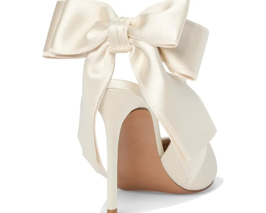 Steve Madden Teacup Ivory Satin Discount