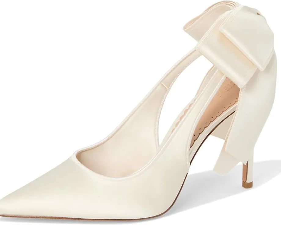Steve Madden Teacup Ivory Satin Discount