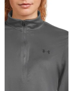 Under Armour Tech 1/2 Zip Solid Castlerock/Black Best