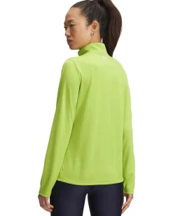 Under Armour Tech 1/2 Zip Solid Green Vibe/White Best