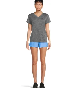 Women Under Armour Tech Short Sleeve V-Neck Twist