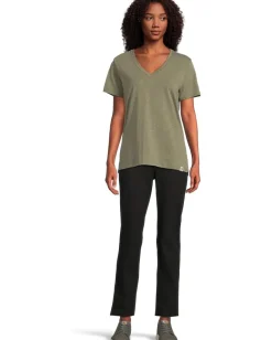 Women Carhartt TENCEL ™ Fiber Series Relaxed Fit Short-Sleeve Vneck T-Shirt