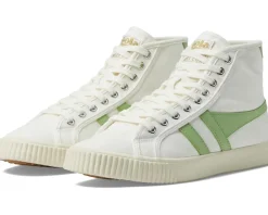 Gola Tennis Mark Cox High Off-White/Patina Green Clearance